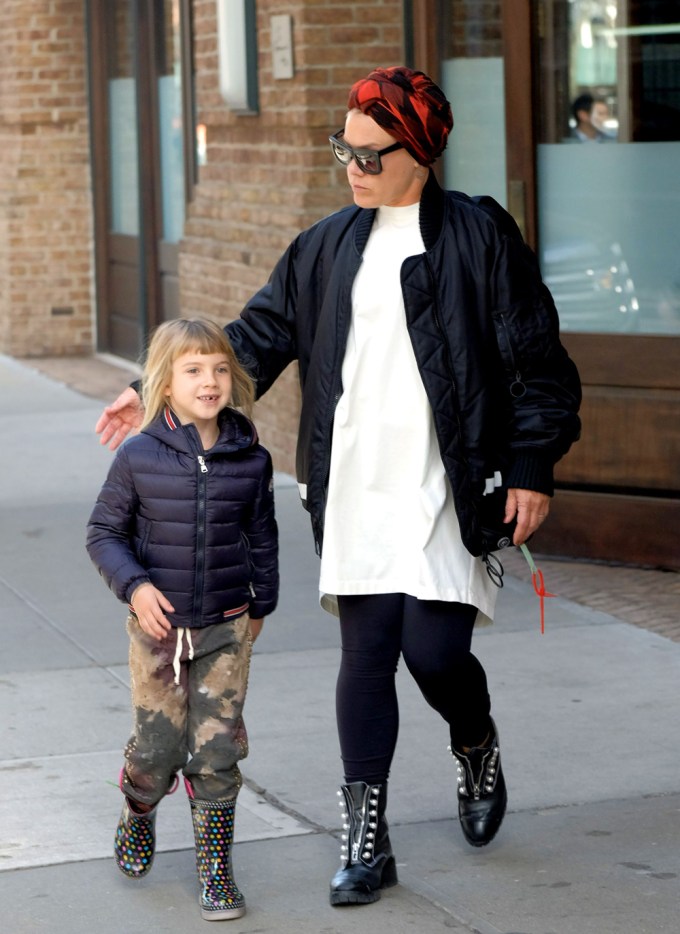 Willow Hart And Mom Pink Go Out In New York