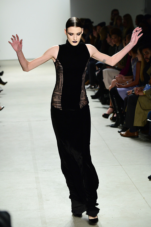 Models Falling On The Runway