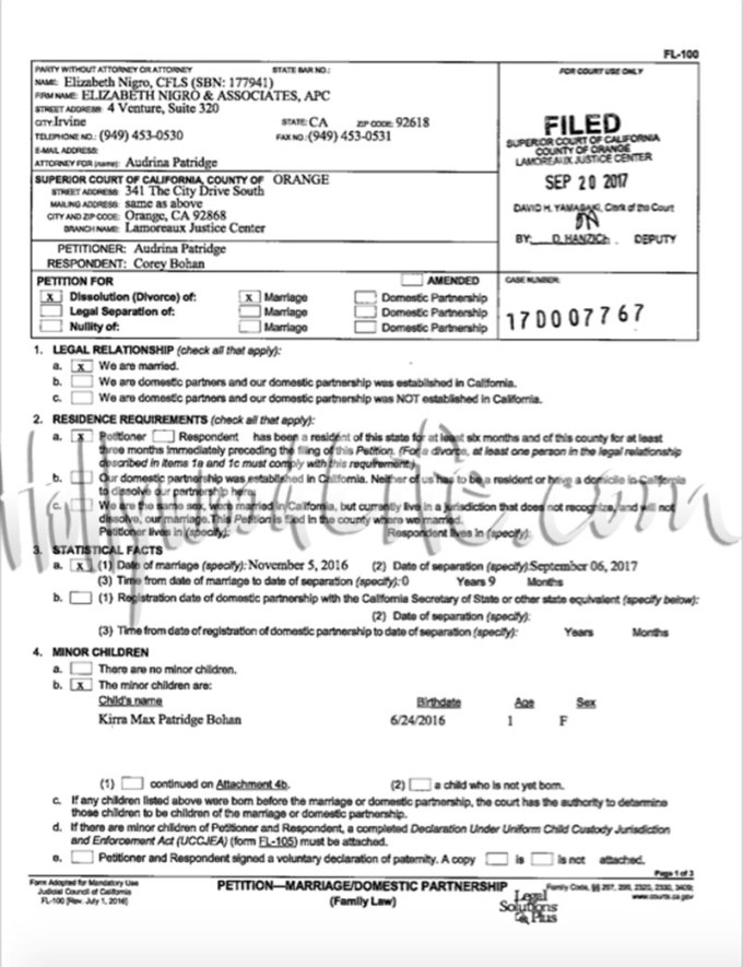 Audrina Patridge Case