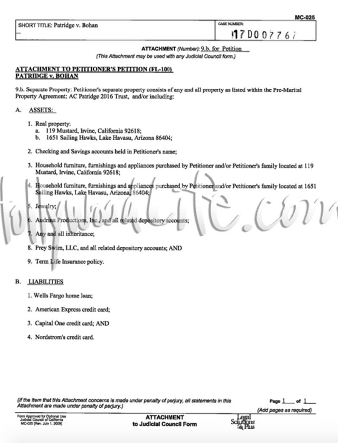 Audrina Patridge Case