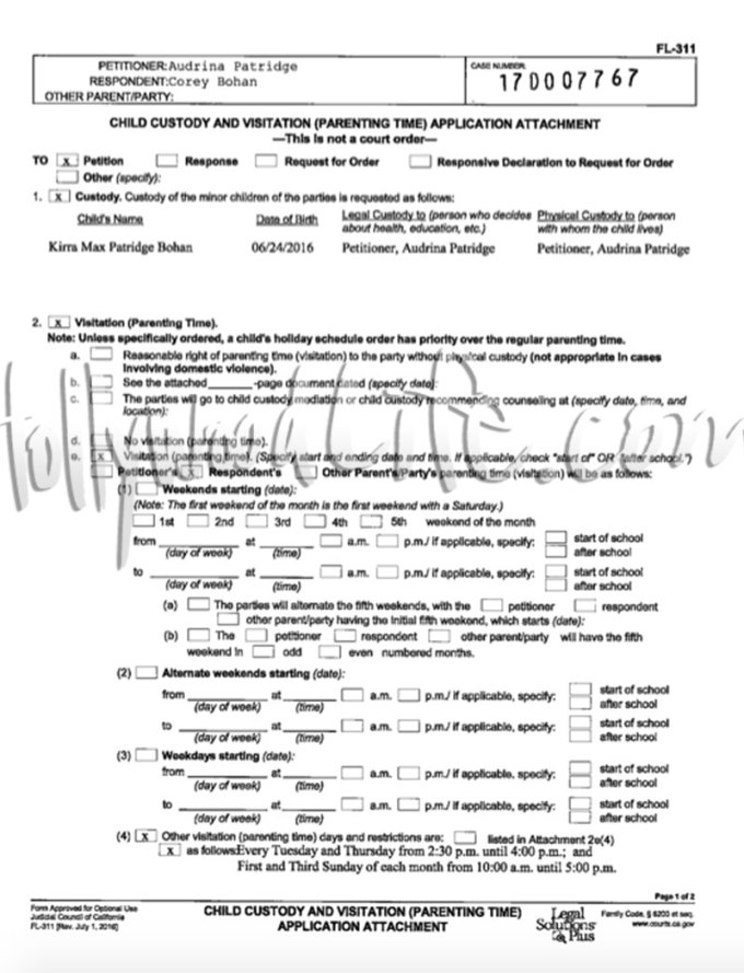 Audrina Patridge Case