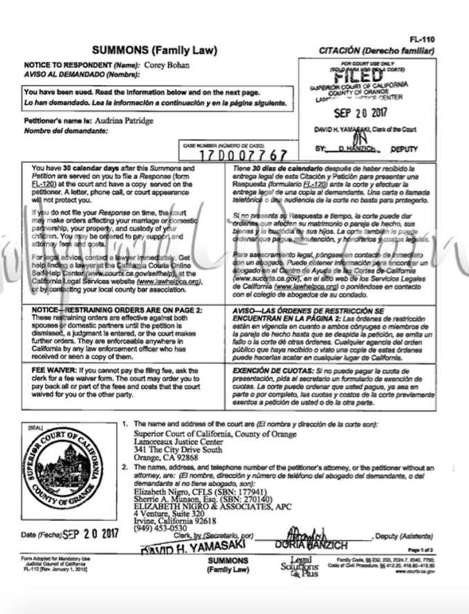 Audrina Patridge Case