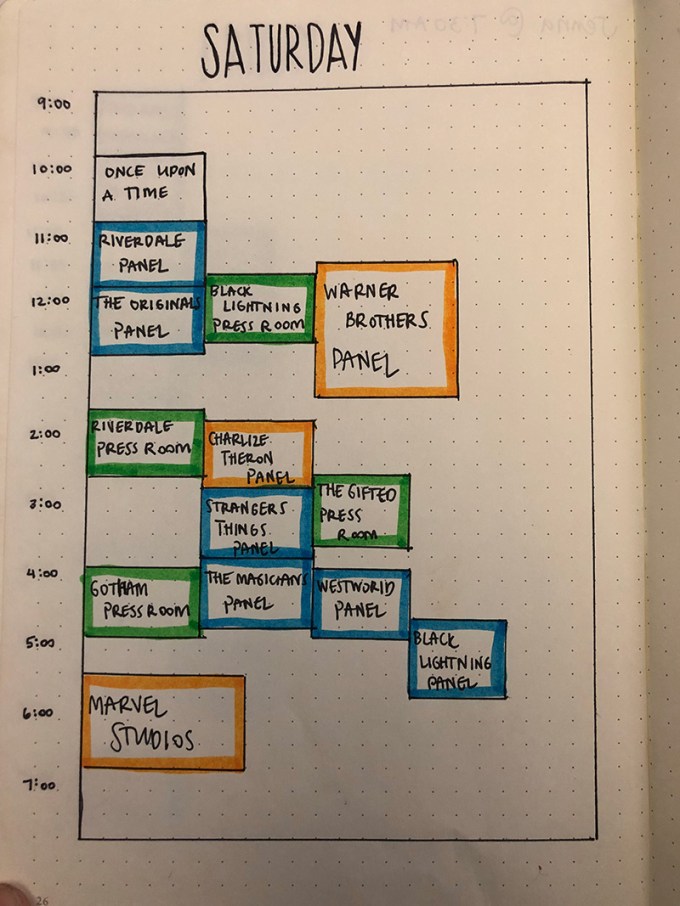 Bullet Journal Page Examples