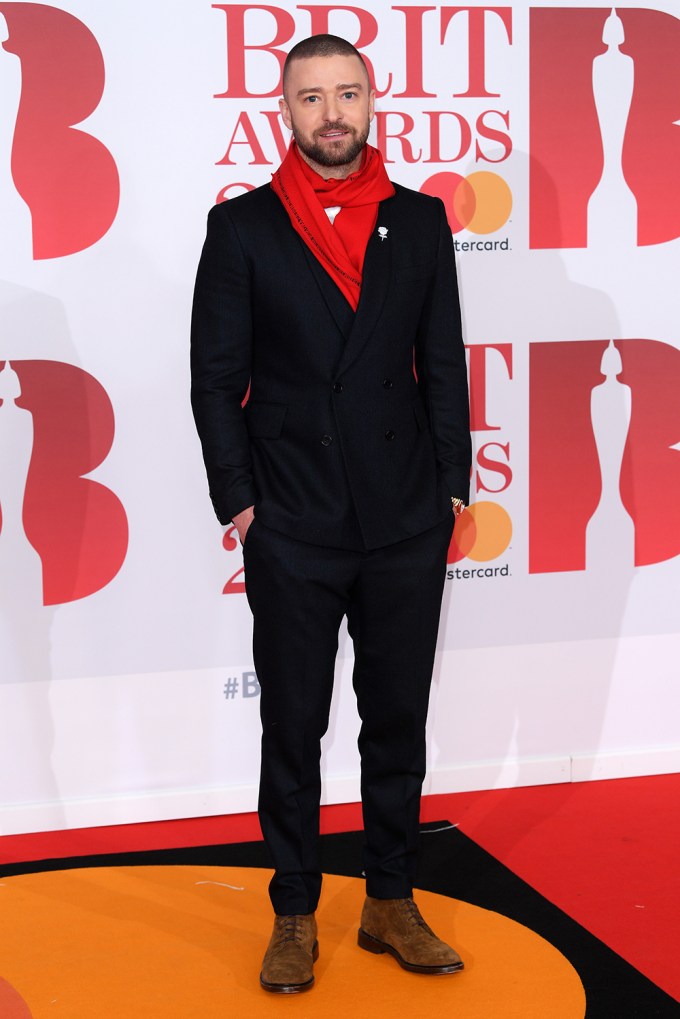 38th Brit Awards, Arrivals, The O2 Arena, London, UK – 21 Feb 2018
