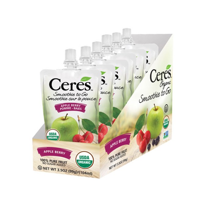 Ceres’ Smoothie To Go