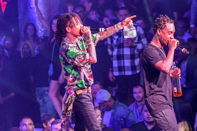 Rae Sremmurd Performs at Drai’s Night Club in Las Vegas