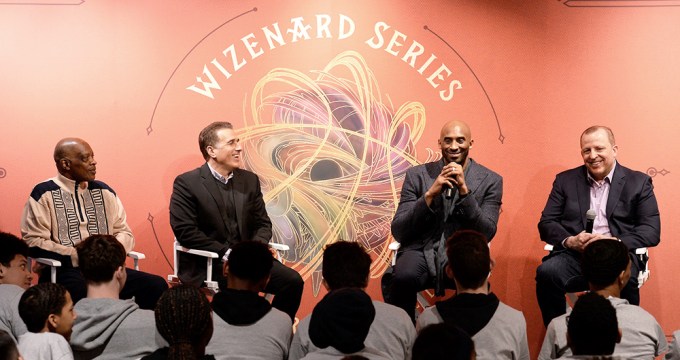 Kobe Bryant Stops by the NBA Store