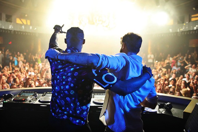 The Chainsmokers and Russell Westbrook