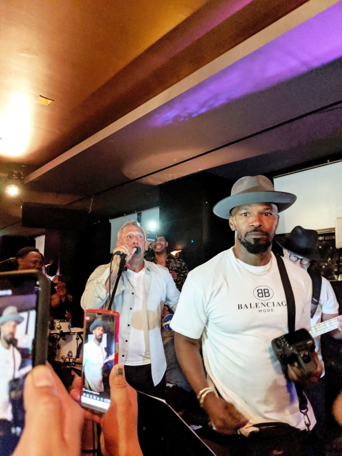 Jamie Foxx at the Sofitel Los Angeles