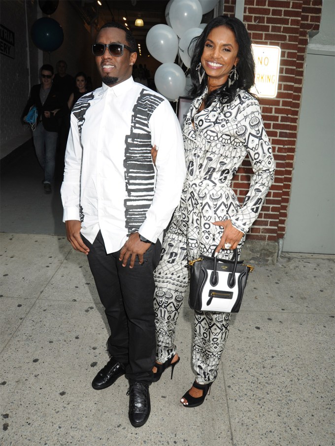 Kim Porter & Diddy At NYFW