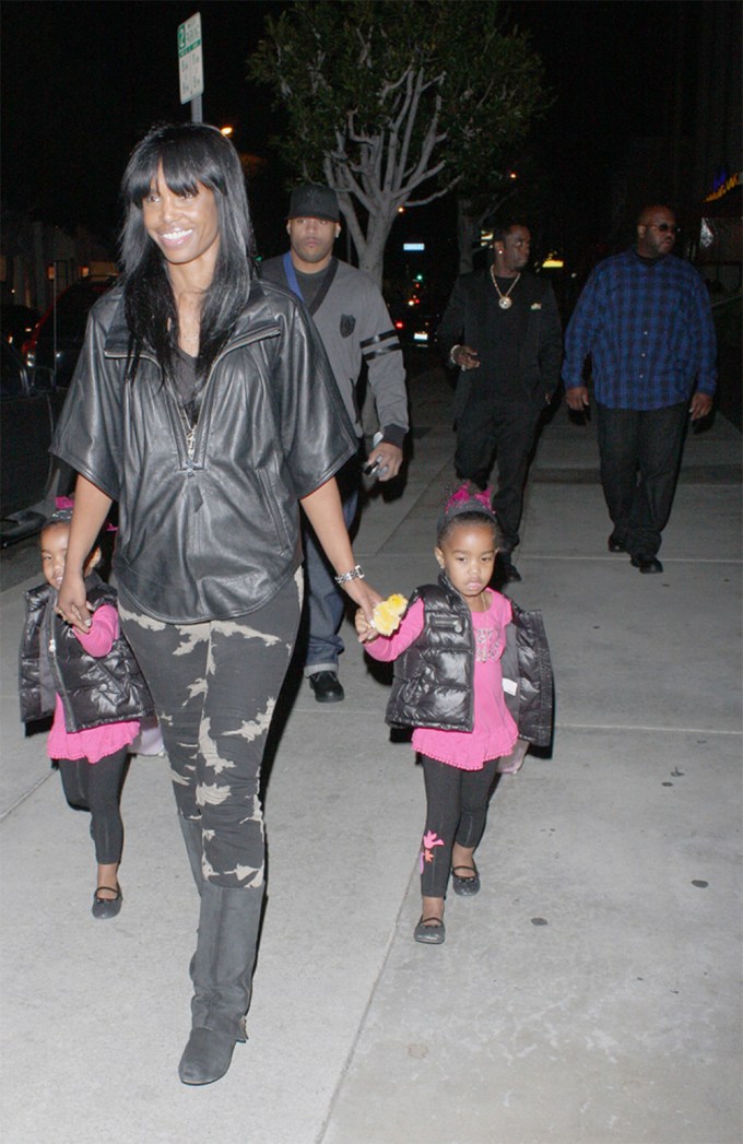 Kim Porter With D’Lila & Jessie Combs