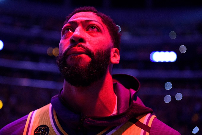 Anthony Davis Cries While Remembering Kobe Bryant