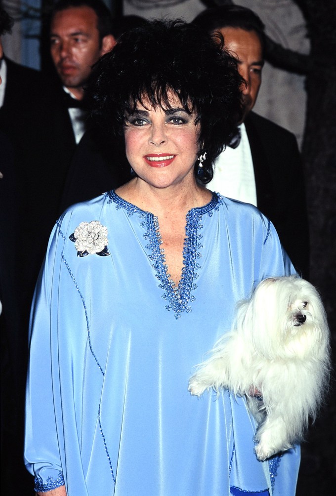 Elizabeth Taylor at Cannes 1996