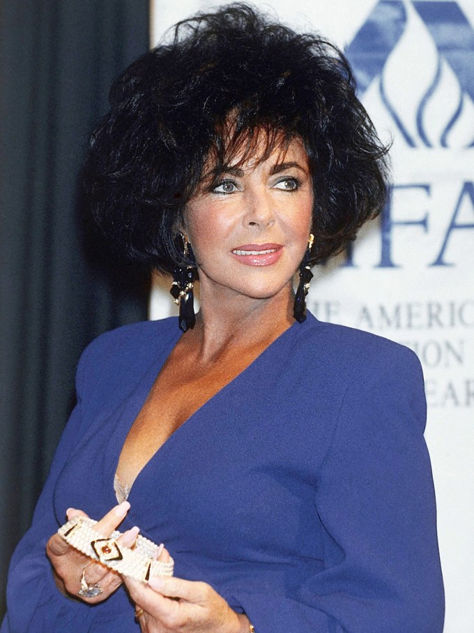 Elizabeth Taylor in 1992