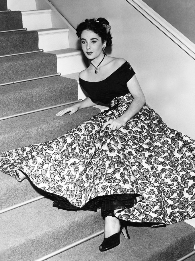 Elizabeth Taylor Rests