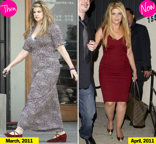 kirstie alley, weight loss