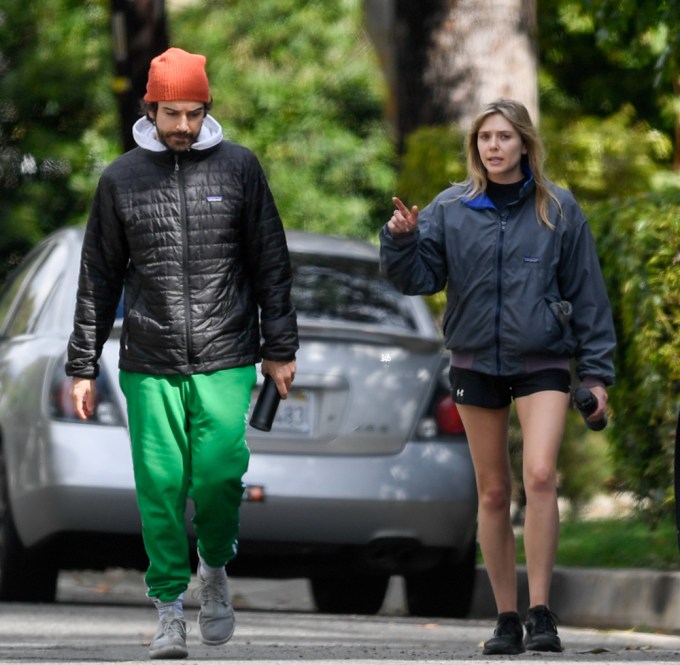 Elizabeth Olsen & Robbie Arnett Walk