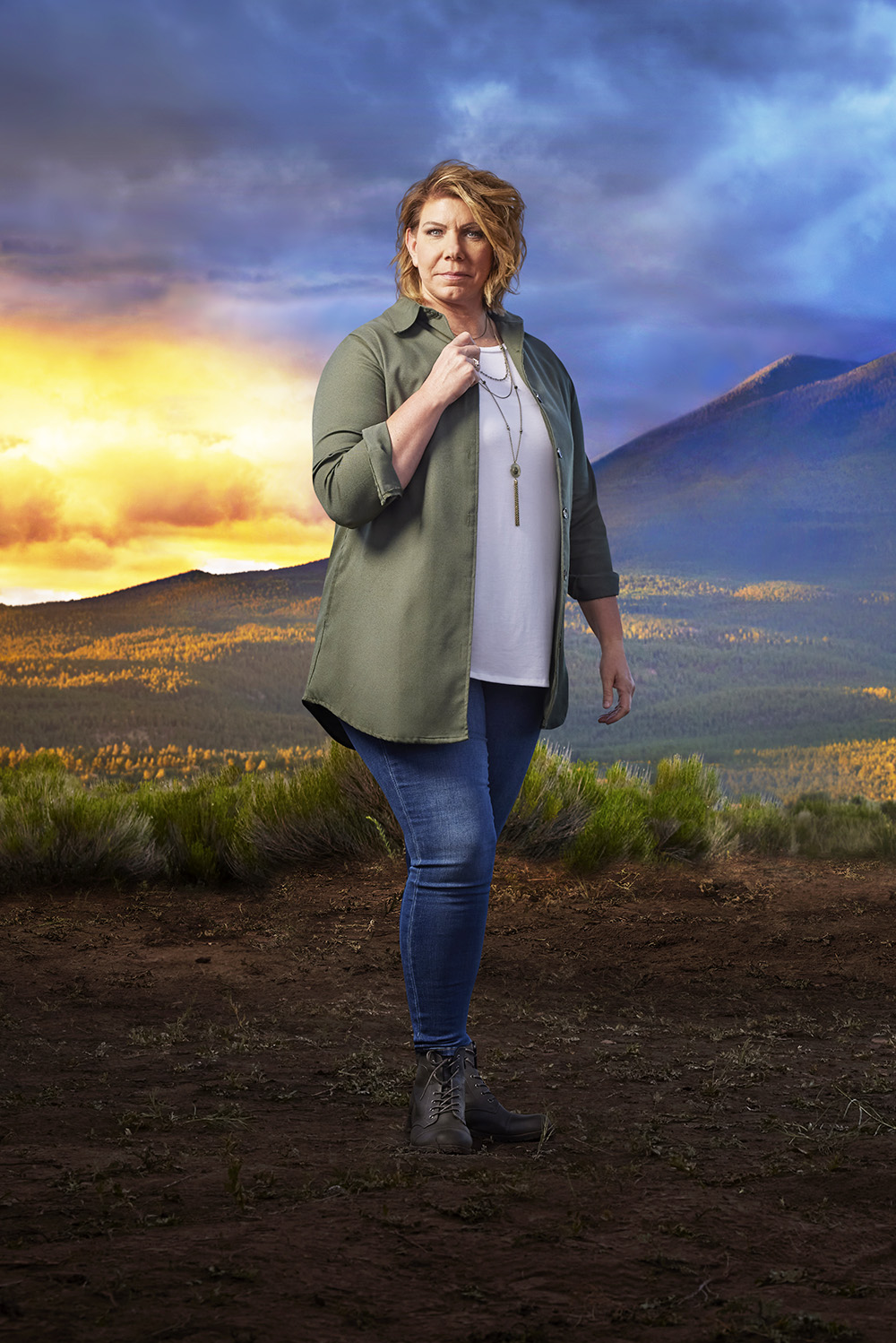 Janelle is in Flagstaff, AZ, on Sister Wives.