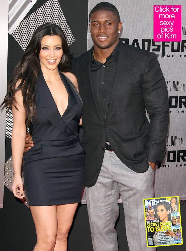 Kim Kardashian & Reggie Bush married