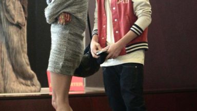 Justin Selena Date Pics