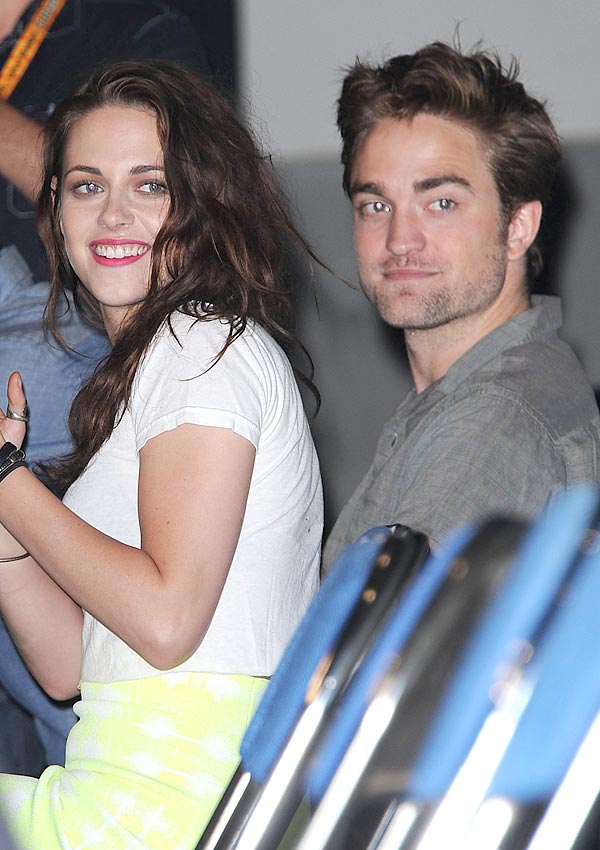 Kristen Stewart and Robert Pattinson