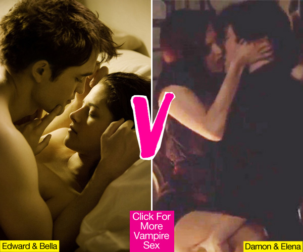 Vampire Diaries Sex Damon Elena Breaking Dawn Edward Bella