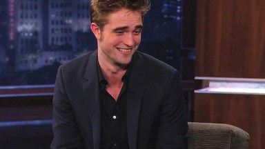 Robert Pattinson Drunk Jimmy Kimmel