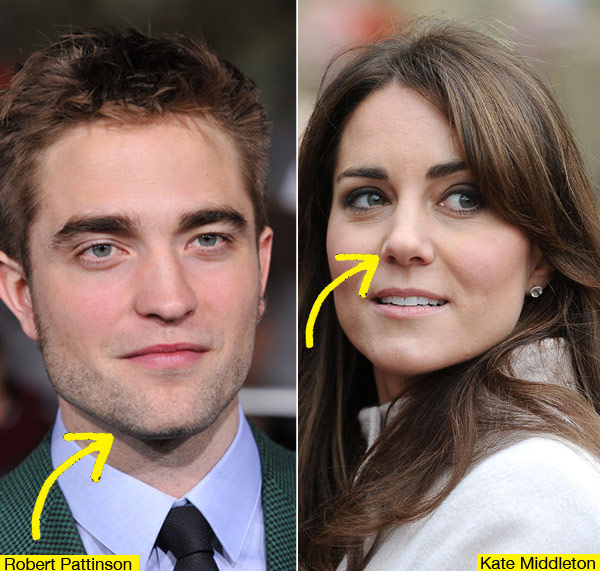 Kate Middleton & Robert Pattinson