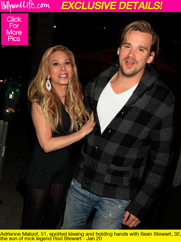 Adrienne Maloof Dating Sean Stewart
