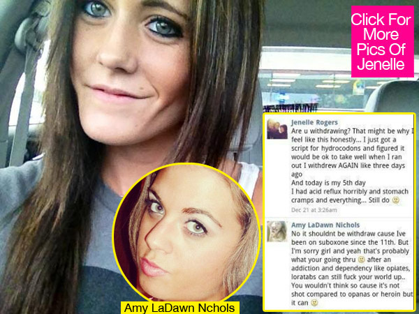Jenelle Evans Drugs