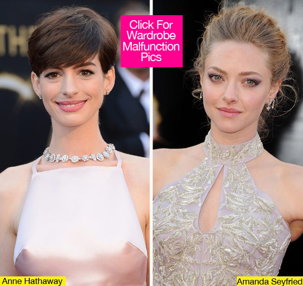 Anne Hathaway Oscars Dress