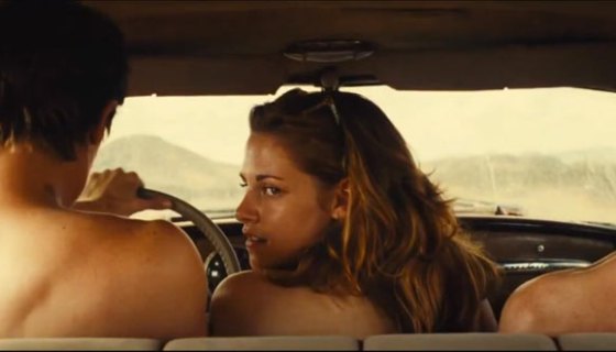 Garrett Hedlund Kristen Stewart Kissing