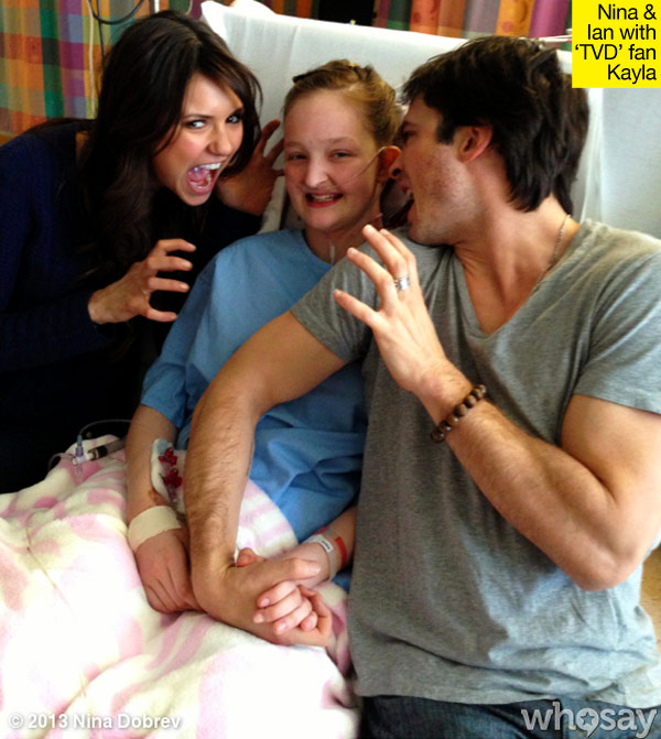Nina Dobrev Ian Somerhalder Hospital