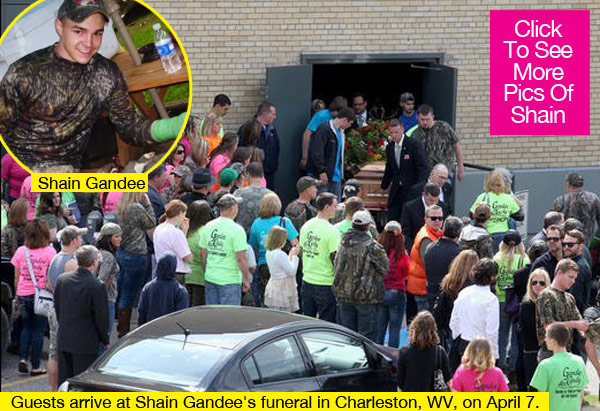 Shain Gandee Funeral