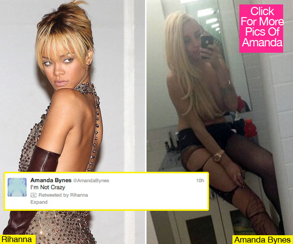 Rihanna Disses Amanda Bynes
