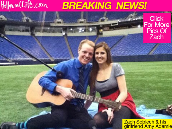 Amy Adamle Zach Sobiech Girlfriend