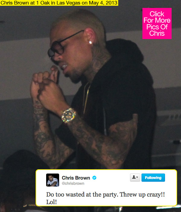 Chris Brown Las Vegas Party