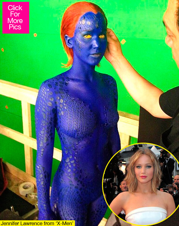 Jennifer Lawrence Mystique X-Men