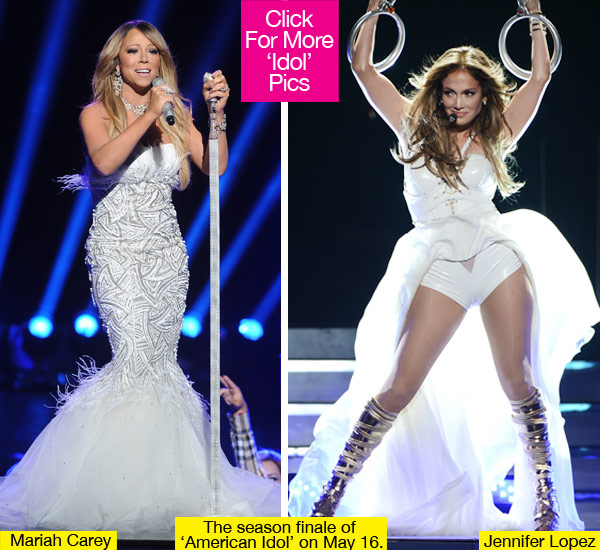 Jennifer Lopez Mariah Carey American Idol
