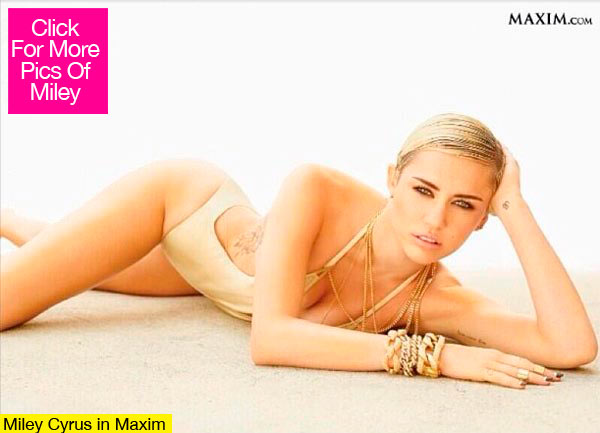 Miley Cyrus Topless