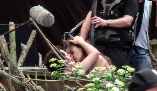 Luke Kirby Katie Holmes Kiss