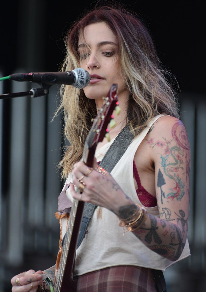 Paris Jackson at BottleRock Festival