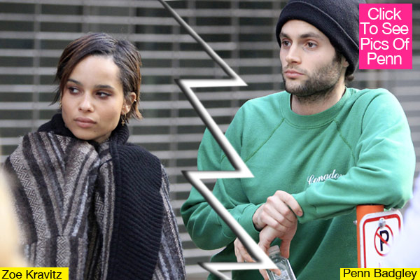 Penn Badgley Zoe Kravitz Break Up