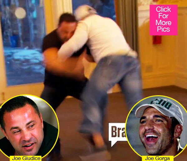 Joe Giudice Joe Gorga Fight