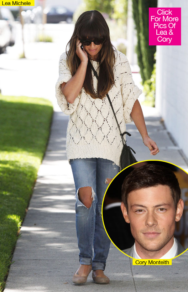 Lea Michele Cory Monteith Final Days