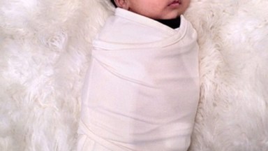 North West Photo Kim Kardashian Baby Daughter Pic