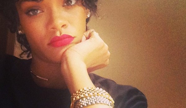 Rihanna Curly Hair