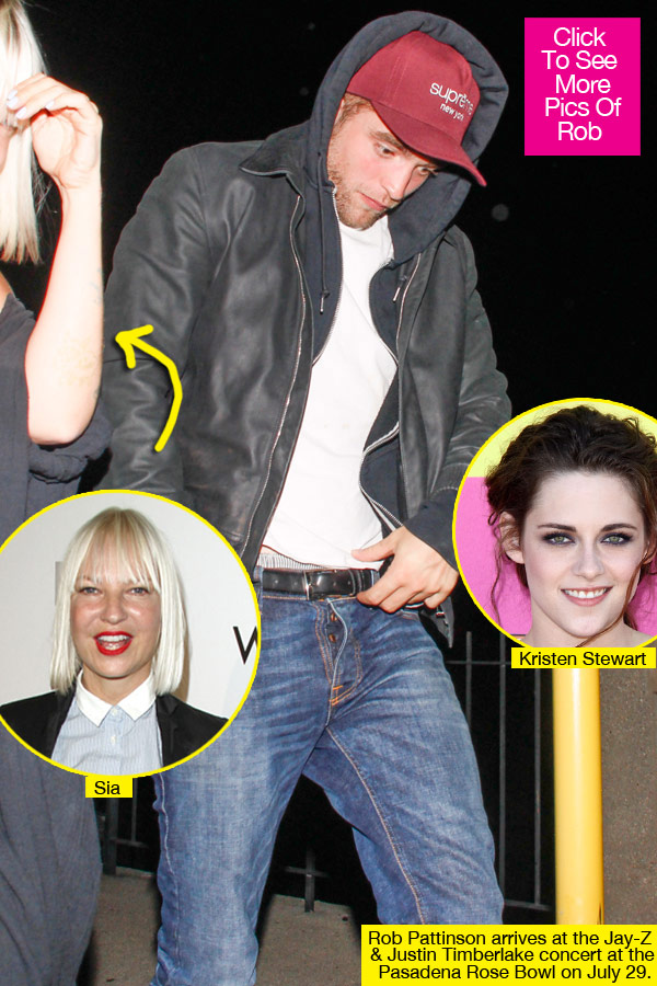 Robert Pattinson Sia Romance