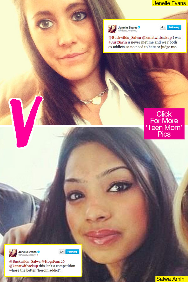 Salwa Amin Jenelle Evans Fight