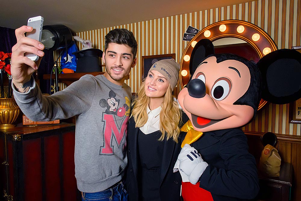 Zayn Malik and Perrie Edwards celebrate Zayn’s 21st birthday with a visit to Disneyland Paris, France - 08 Jan 2014